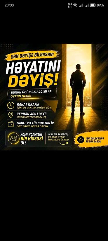 temu online iş: Uzaqdan işləmə imkanı – komanda ilə yeni gələcəyinə başla! Təklif — 1