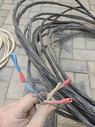 elektrik kabel satışı: Elektrik kabelləri dəsti - Qara kabel: özünüdaşıyan izolyasiyalı xətt — 2
