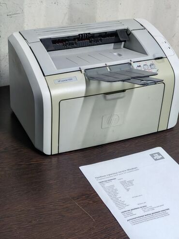 принтер чёрно белый: HP LaserJet 1020 — компактный монохромный лазерный принтер для дома и
