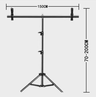 фото контроль: Штатив для создания фона 4 шт 1 шт - 600 сом Есть полотно ( белое и