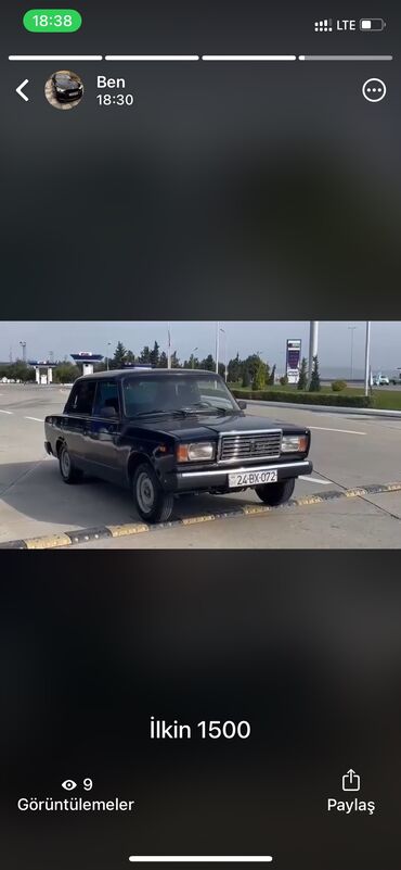 kredit niva: VAZ (LADA) 2107: 1.5 l | 2006 il 185645 km Sedan