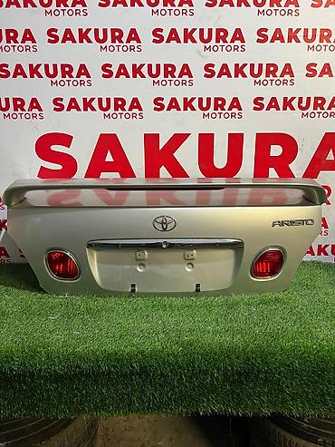 крыло аристо: Крышка багажника Toyota, Б/у, Оригинал — 1