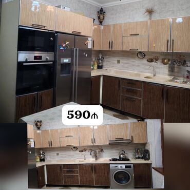 metbex stolu islenmis: *590₼ MƏTBƏX mebeli :-TƏCİLİ SATILIR*‼️ ÖLÇÜ:-5m təxmini çoxda ola