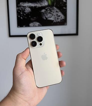 IPhone 14 Pro, 128 GB, Matte Gold, Zəmanət, Simsiz şarj, Face ID lalafo.az -da IPhone 14 Pro, 128 GB, Matte Gold, Zəmanət, Simsiz şarj, Face ID