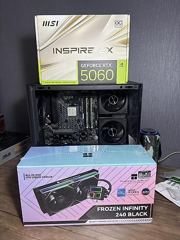 купить игровой компьютер бу: Ryzen 7 3800X / RTX 5060 Gaming PC . Ryzen 7 3800X 16gb 2x8gb G — 2