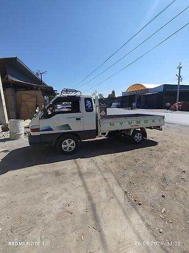 эндро мото: Hyundai Porter (бортовой малотоннажный грузовик) - Кузов: открытая — 4