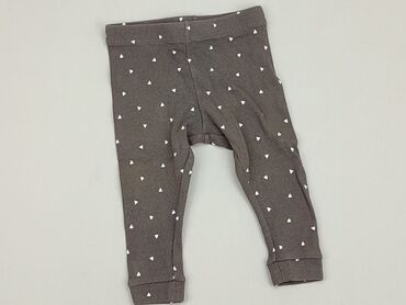 spodnie legginsy z wysokim stanem: Leggings, Primark, 6-9 months, condition - Very good