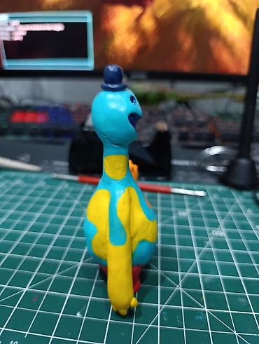 Искусство и коллекционирование: Доуи из Poppy Playtime — фигурка ручной работы Особенности: - — 2