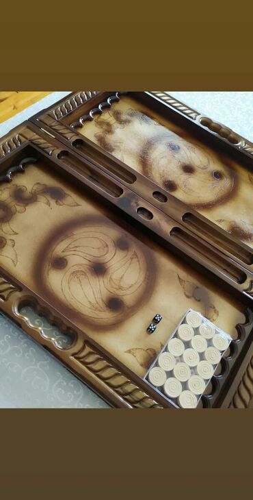 Nərdlər: Nerd Nərd Nerd Nərd taxta Qoz ağacından hazırlanmış əl işi diplomat — 2