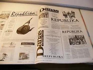 Knjige: Republika, Glavni i odgovorni urednik Nebojša PopovBeograd Godina X — 14