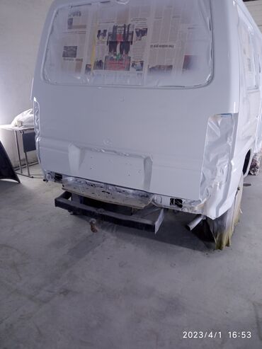 Avtoservis, nəqliyyatın təmiri: Mikroavtobus kuzov və salon bərpası xidməti - Tam kuzov rənglənməsi — 8