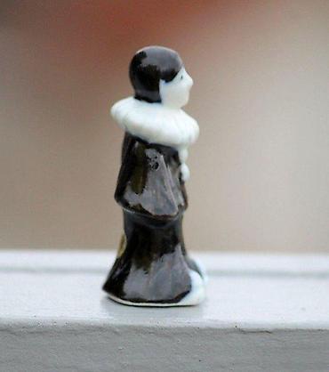 Figure: Porcelanski \"Pierrot\"" 55 mm - ITT raritet! Kolekcionarska pr — 2