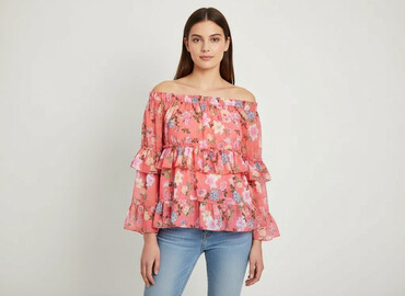 eleganckie bluzki plus size: Жіноча блуза, розмір L