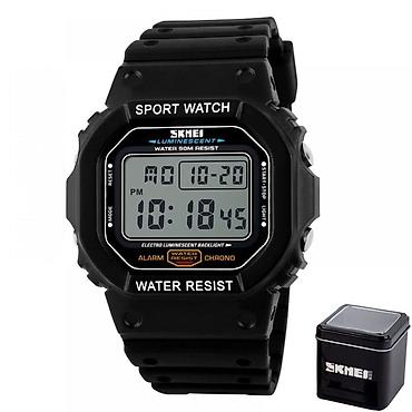 iphone whatch: Спортивные электронные часы SKMEI (квадратный дисплей) Основные — 3
