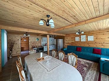 Иссык-Куль 2026: Коттедж, Коттедж сруб ЦО Лазурный берег, Чок-Тал, Парковка, стоянка, Охраняемая территория, Барбекю — 7