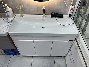 standing mirror: Тумба с умывальником для ванной комнаты комплект 29500 - Размер — 6