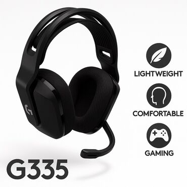 Наушники: Накладные, Logitech, Б/у, Проводные, Геймерские