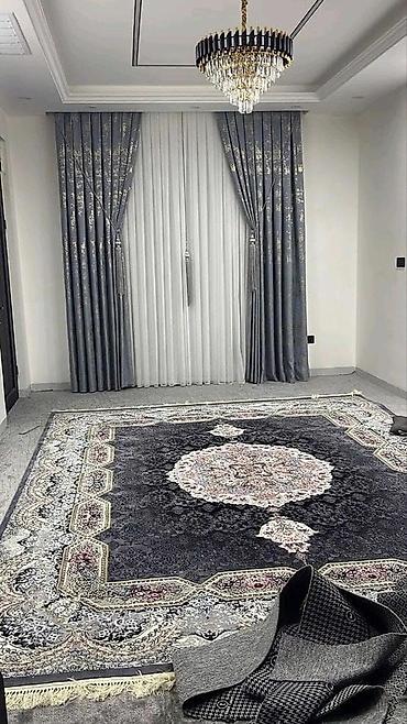 Pərdə və tüllər: Yeni, Pərdə, rəng - Bej, Ödənişli çatdırılma — 3