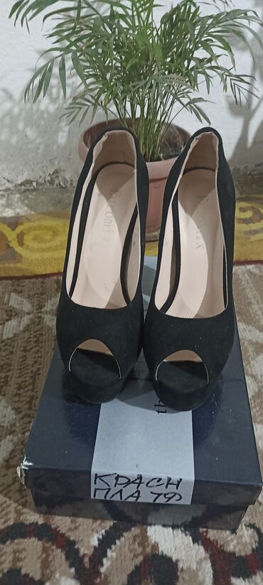 туфли каблуки: Туфли Dual, 35, цвет - Черный