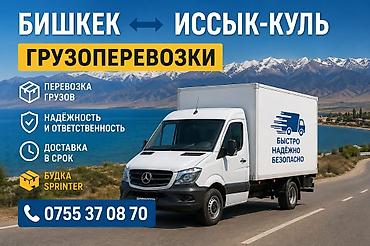 оптовые вещи: Грузоперевозки на фургоне Mercedes Sprinter (будка) - Тип услуг — 5
