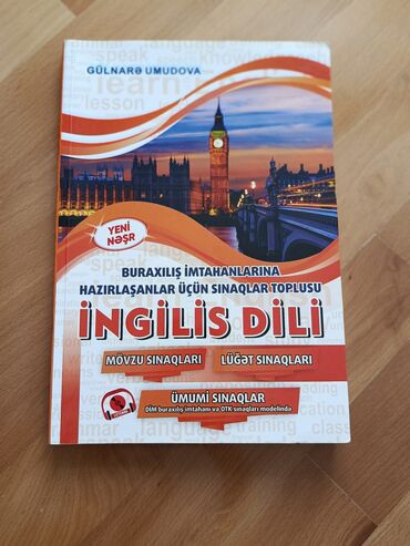 Testlər: Məhsul: İngilis dili sınaqlar toplusu (Gülnarə Umudova)
Qiymət:6 Azn