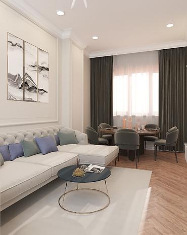 melisa park: 1 otaqlı, Yeni tikili, 30 kv. m — 3