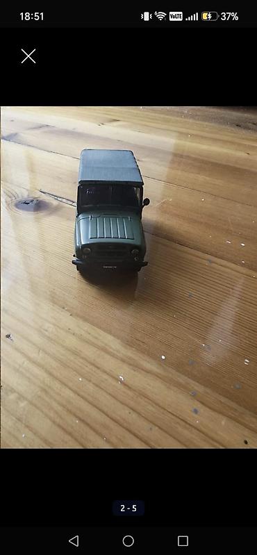 mili saz: MiQyaslı kolleksiya modeli – UAZ-469 (1:43) - Brend: DeAgostini (alt — 5