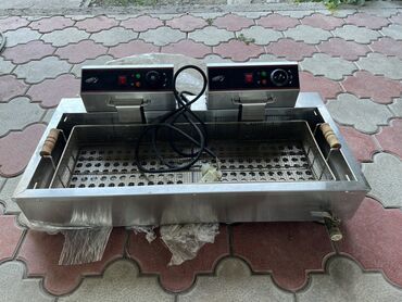 промышленная посудомоечная машина: Продаю фритюрницу с емкостью из нержавеющей стали, предназначенная для