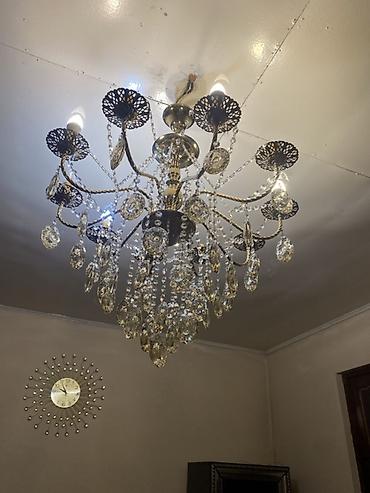lustr: Çılçıraq, 10 və daha çox lampa, Metal — 6