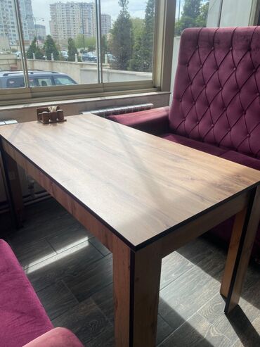 restoran masası: Düz masa, Açılmayan, Laminat, Azərbaycan