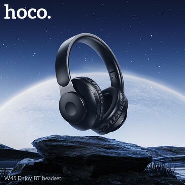 akusticheskie sistemy hoco s sabvuferom: Беспроводные наушники hoco w45 wireless headphones, большие накладные