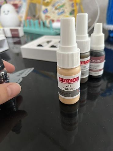 химия для краски: Hmmd Pigment Dark Umber — тёмный умбра, вода-основа, объём 10 мл — 7