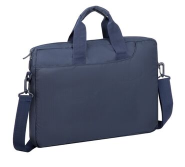 сумка органайзер: Сумка для ноутбука RivaCase 8035 15"6 dark-blue Эта сумка через плечо