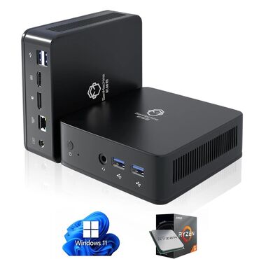 kompyuter hissələri: GenMachine Mini PC Ren 5000 Ryzen 5 5600H 32/1TB CPU Ryzen 5 5600H