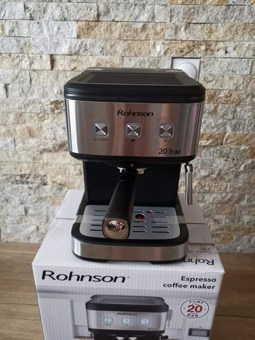 Kuhinjski aparati: KAFEMAT ROHNSON 20bara Aparat za kafu ROHNSON R-987 je sa pumpom od