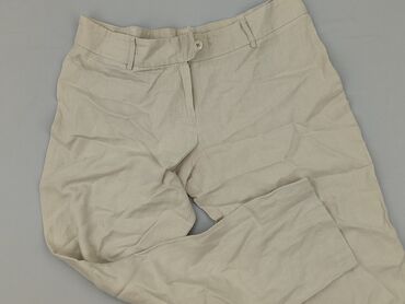 primark szerokie spodnie: Material trousers for women, size XL (EU 42)