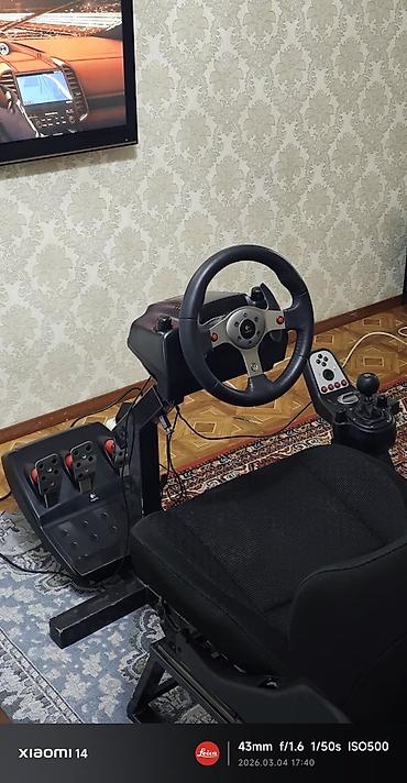 Рули: Готовый симрейсинг на базе - Logitech G25 КПП Logitech G25 — 1