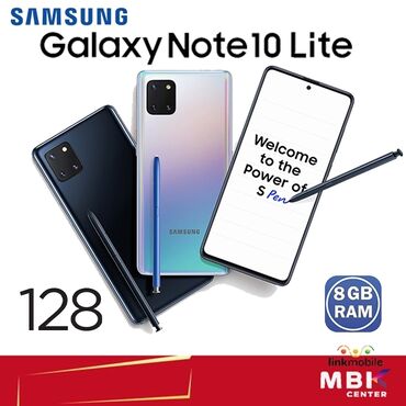 самсунг нот 6: Samsung Note 10 Lite, Б/у, 128 ГБ, цвет - Черный, 2 SIM