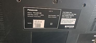tv 109: Panasonic VIERA LCD TV – Model TH-L32C10R - Ekran ölçüsü: 32 düym - — 2