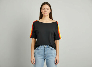 kolorowe t shirty: Dimoni, Women`s T-shirt, size S