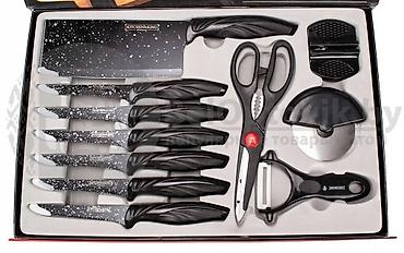 metta samurai: Набор кухонных ножей Zepter Knife Set 18 предметов представляет собой — 1