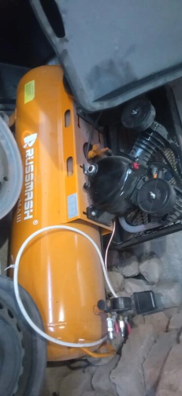 Компрессоры: Компрессор Для покраски, Электрический, Поршневой — 6