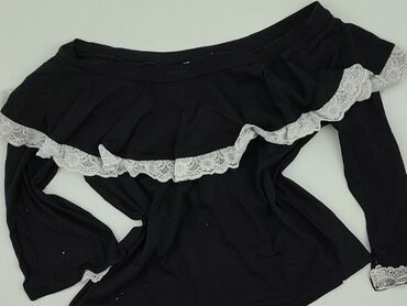 bluzka z ozdobnymi rękawami zara: Women's blouse, size S