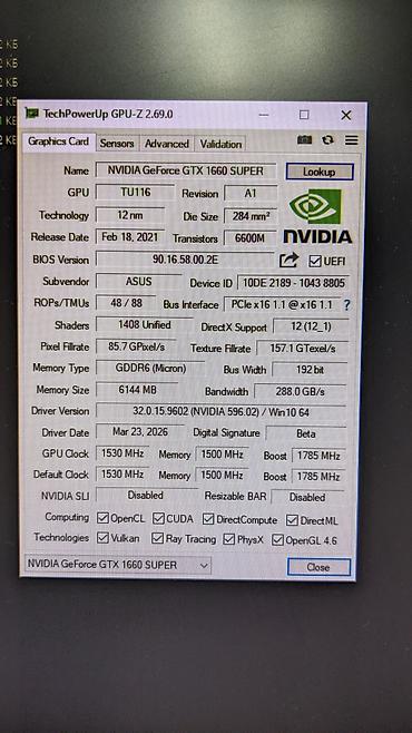 Настольные ПК и рабочие станции: Компьютер, Игровой, NVIDIA GeForce GTX 1660 Ti — 9