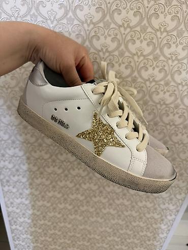 Личные вещи: Кроссовки, 37, Golden Goose, Новый, цвет - Белый, Самовывоз, Бесплатная доставка, Платная доставка — 4