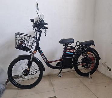 mini ups 12v: Sade elektirik velosiped ela vəziyyətdədir cəmi 400km sürülüb Dolu — 1