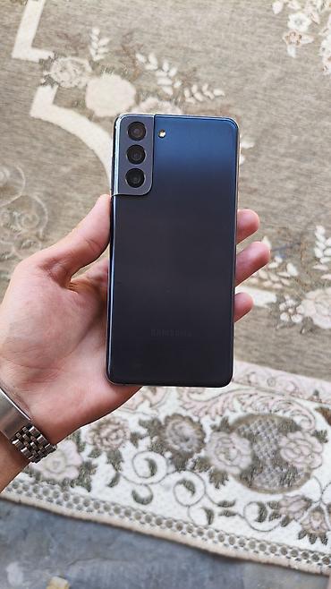 Samsung Galaxy S21 5G, 256 GB, rəng - Boz, Simsiz şarj