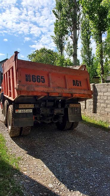 Другой строительный транспорт: КАМАЗ самосвал 65115, 6×4 - Оранжевый самосвал с кузовом увеличенного — 7