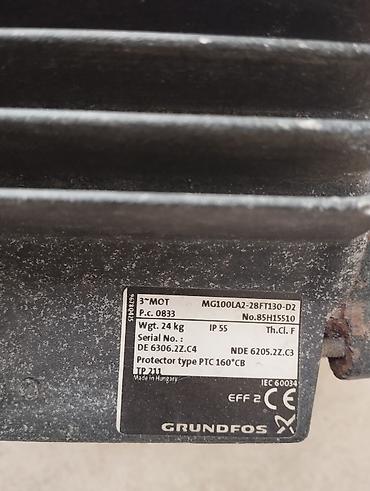 Другие детали для мотора: GRUNDFOS sənaye elektrik mühərriki Model: MG100LA2-28FT130-D2 (3 — 2