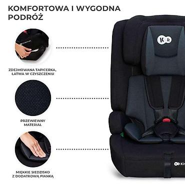 patike platnene: Kinderkraft autosedište SAFETY FIX 2 i-Size, 76–150 cm, crno (Šifra — 4